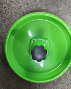 Pan for piglet white 280mm PP 6.0mm